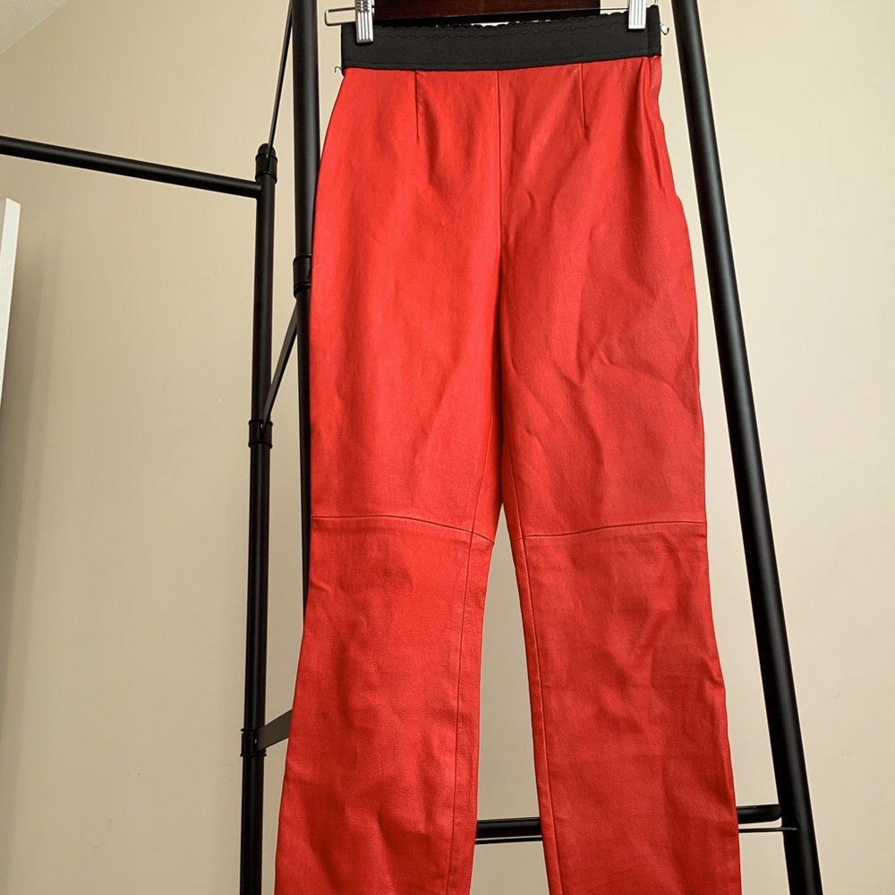NWT D&G leather pants